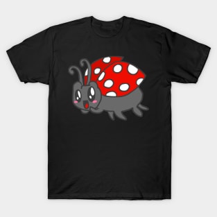 Ladybug Adoniskäfer cockchafer lucky ladybug luck T-Shirt